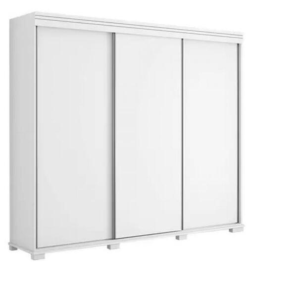 Guarda Roupas Solteiro 3 Portas Mdf Mustang