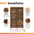 Guarda Roupas Solteiro 4 Portas 2 Gavetas Castro Andirá