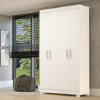 Guarda Roupas Solteiro 4 Portas 2 Gavetas Lana Acp