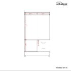 Guarda Roupas Solteiro 4 Portas 2 Gavetas Mobi Cacau