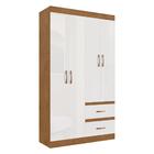 Guarda-roupas Solteiro 4 Portas E 2 Gavetas Multimóveis Cr352