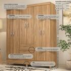 Guarda-roupas Solteiro 6 Portas 2 Gavetas Multimóveis Cr35193