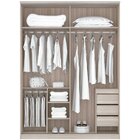 Guarda-roupas Solteiro Doce Vida 2 Portas De Correr Santos An