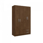 Guarda Roupas Solteiro Treviso 4 Portas 2 Gavetas Doripel