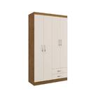 Guarda Roupas Solteiro Treviso 4 Portas 2 Gavetas Doripel