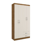 Guarda Roupas Solteiro Treviso 4 Portas 2 Gavetas Doripel