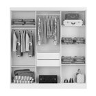 Guarda Roupas Topazio 06 Portas 02 Gavetas Internas Aramóveis