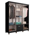 Guarda Roupas Zurique 3 Portas Deslizantes Incorplac