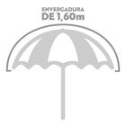 Guarda Sol 1,60m Estampa 4 Mor