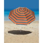 Guarda Sol 1,8m Aço Sombreiro Ipanema Praia Piscina Camping V