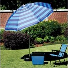 Guarda-sol 2,40m Alumínio Azul Mor