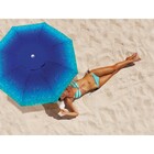 Guarda Sol 2m Alumínio Sombreiro Aruba Praia Azul Marinho - 1