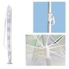 Guarda Sol 2m Alumínio Sombreiro Aruba Praia Piscina Camping