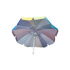 Guarda Sol Alumínio 2,10m Com Saca Areia Cancun Mor