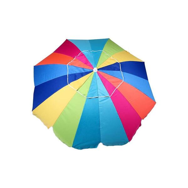 Guarda Sol Alumínio 2,10m Com Saca Areia Cancun Mor