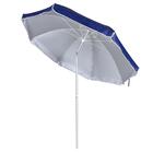 Guarda-sol Alumínio 2,60m Azul Mor