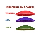 Guarda Sol Articulado Praia Grande Resistente Proteção Fps50