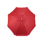 GUARDA-SOL BAGUM VARA ALUMÍNIO VERMELHO