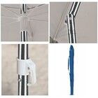 Guarda Sol Cancun 2,30m Articulável Alumínio Azul Marinho/ros