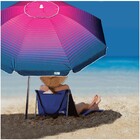 Guarda Sol Cancun 2,30m Articulável Alumínio Azul Marinho/ros