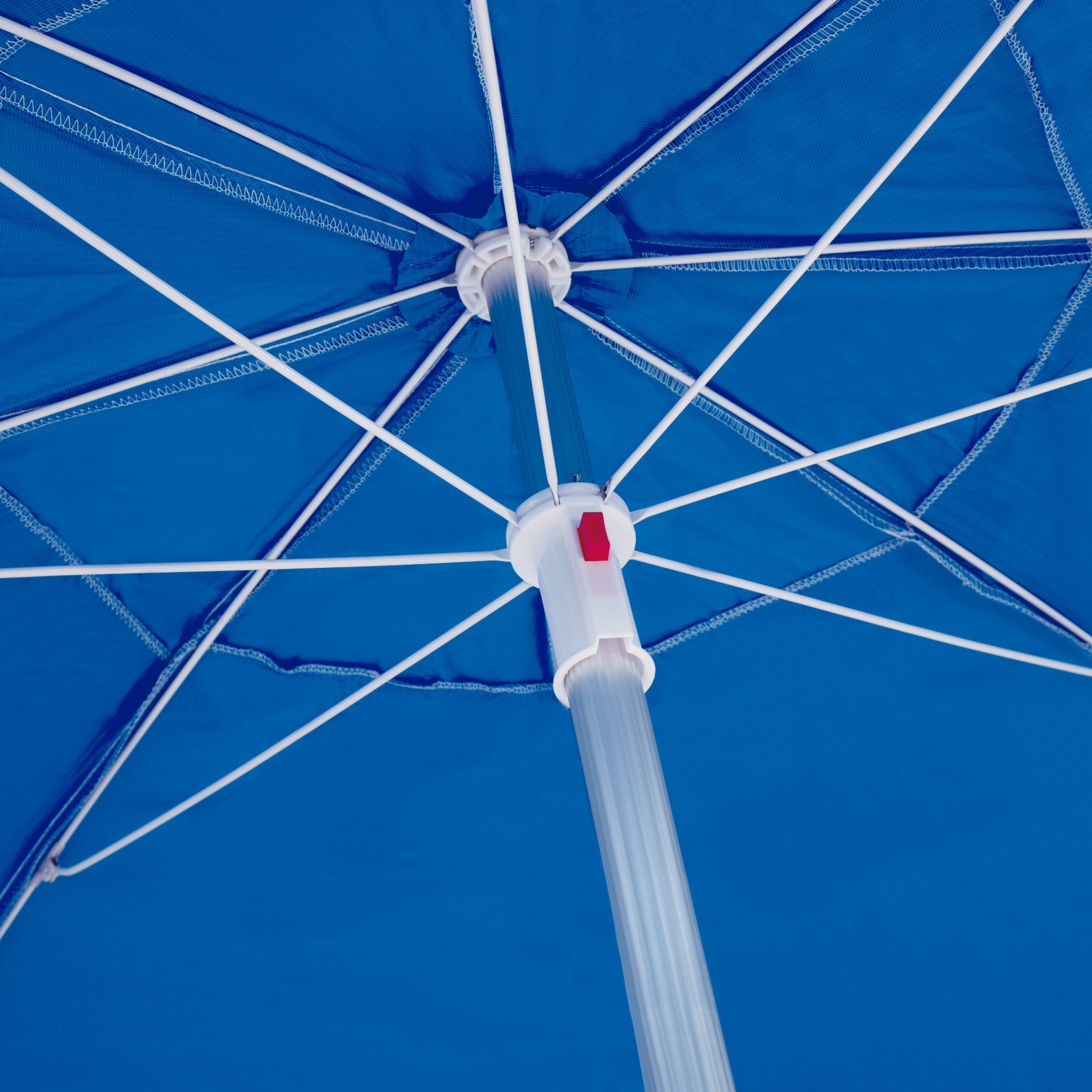 Guarda-Sol Central 2m em Alumínio Bagum Azul Mor