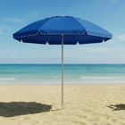 Guarda-Sol Central 2m em Alumínio Bagum Azul Mor