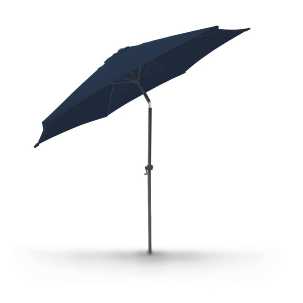 Guarda Sol Ombrelone Central Alumínio Articulável 2,70m  Azul