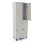 Guarda Volume Roupeiro 4 Portas Aço Grp 502/4 Pandin Móveis C