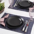 Guardanapo 4 Unidades Liso Rosa Vintage 40x40 100% Algodao