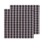 Guardanapo Atlanta 2 Pcs Xadrez Preto