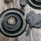 Guardanapo Coloratta Ponto Ajour Grafite