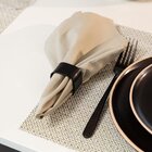 Guardanapo Copa E Cia 4 Pçs Home 45x45cm Liso - Areia