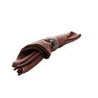 Guardanapo De Linho Lévis Marrom 40x40cm