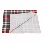 Guardanapo de Natal em Papel Xadrez 33cm Cromus