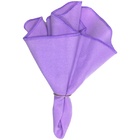 Guardanapo De Tecido Oxford Overloque Lilás 40cmx40cm - 4 Unds
