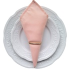 Guardanapo De Tecido Salmão 32cmx32cm - 4 Unidades