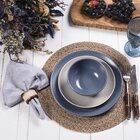 Guardanapo Em Algodão Copa Cia Chambray 42 5x42 5cm Indigo