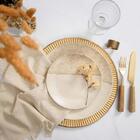 Guardanapo Em Algodão Copa Cia Coloratta Franja 40x40cm Natur