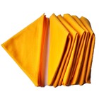 Guardanapo Em Tecido 100% Algodão Cor: Amarelo