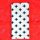 Guardanapo Em Tecido 100% Algodão Cor: Branco Cruz