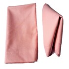 Guardanapo Em Tecido 100% Algodão Cor: Rosa Claro