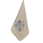 Guardanapo Flor De Lis em Algodão - 1 Unidade