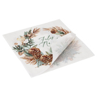Guardanapo Natal 32,5cm Multicolorido Cromus 20 folhas
