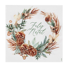 Guardanapo Natal 32,5cm Multicolorido Cromus 20 folhas