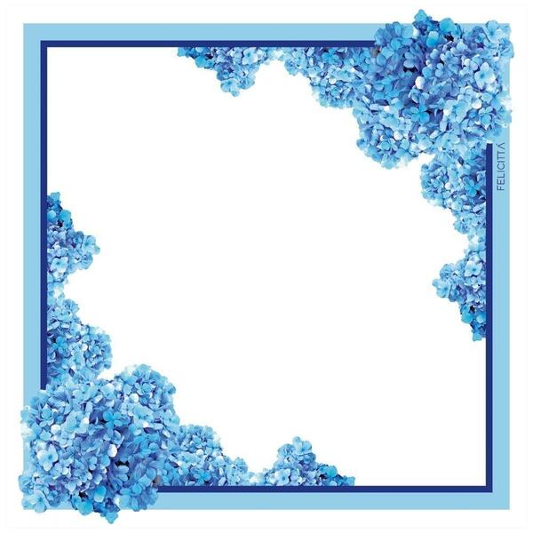 Guardanapo Natália 3d - Linho Misto - Flor Hortênsias