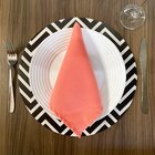 Guardanapo Tecido Oxford 45x45cm Salmão