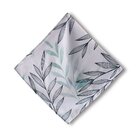 Guardanapo Tecido Oxford Folhas 45x45cm