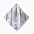 Guardanapo Tecido Oxford Náutico Barco 45x45cm