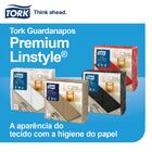 Guardanapo Tork Premium Linstyles Branco 50 Folhas