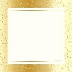 Guardanapo Volare - Linho Misto A Laser - Borboleta Dourada